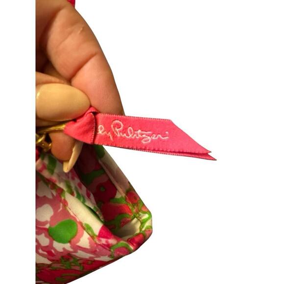 Lilly Pulizer Pink Beach Rose Insulated Large Shoulder Tote Bag Picnic Cooler - Picture 3 of 10